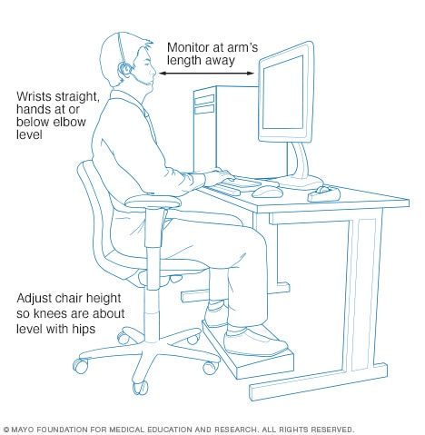 Setting up office discount chair