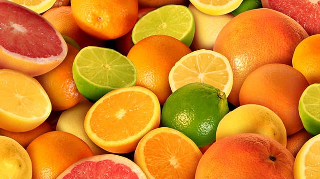 Citrus fruit for immune system