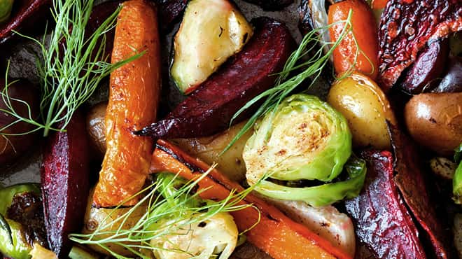 Roasted vegetables