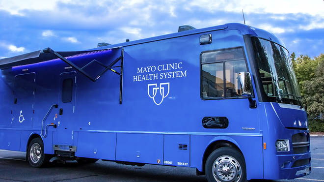 Mobile Health Clinic vehicle