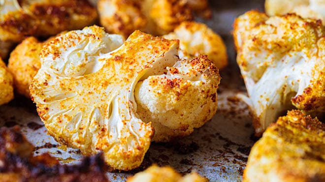 Roasted cauliflower